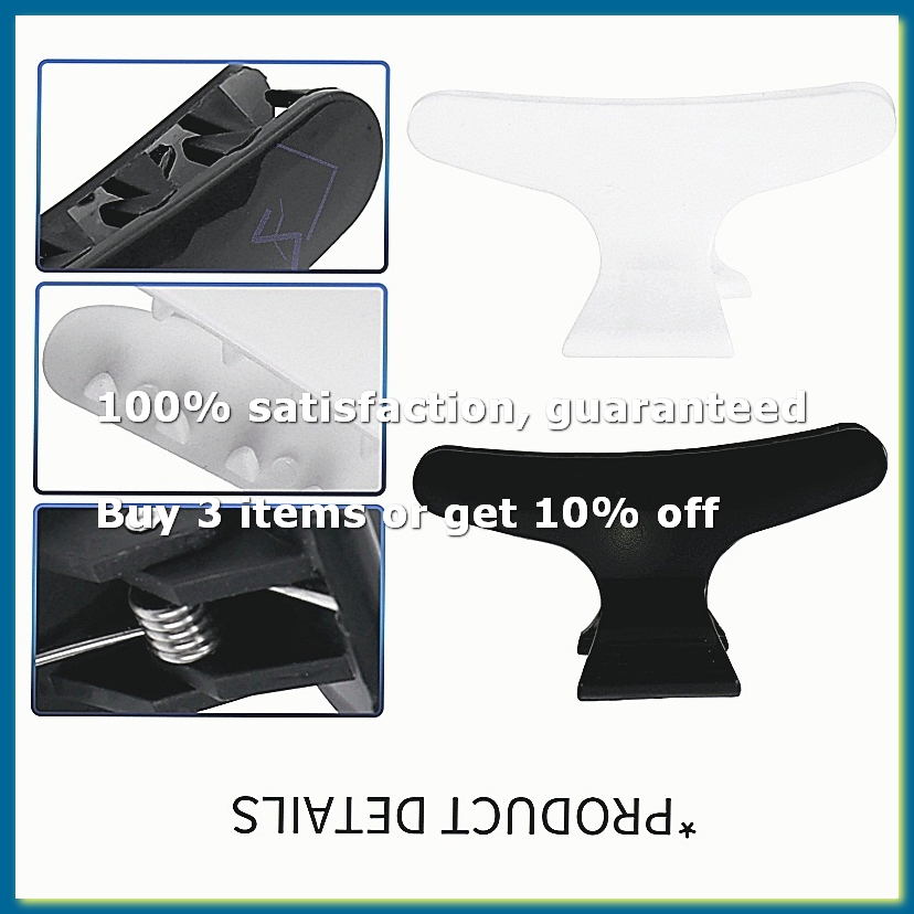 4 STUKS Zwart Wit Kappers Vlin - Hair Clips recensie en prijs