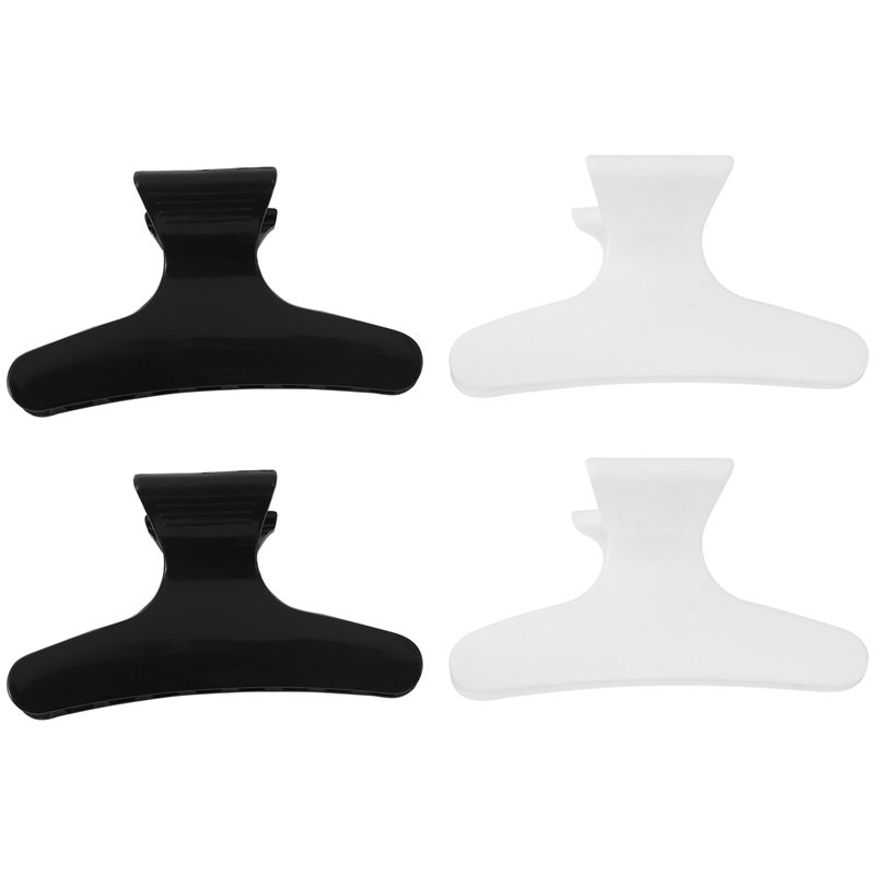 4 STUKS Zwart Wit Kappers Vlin - Hair Clips recensie en prijs