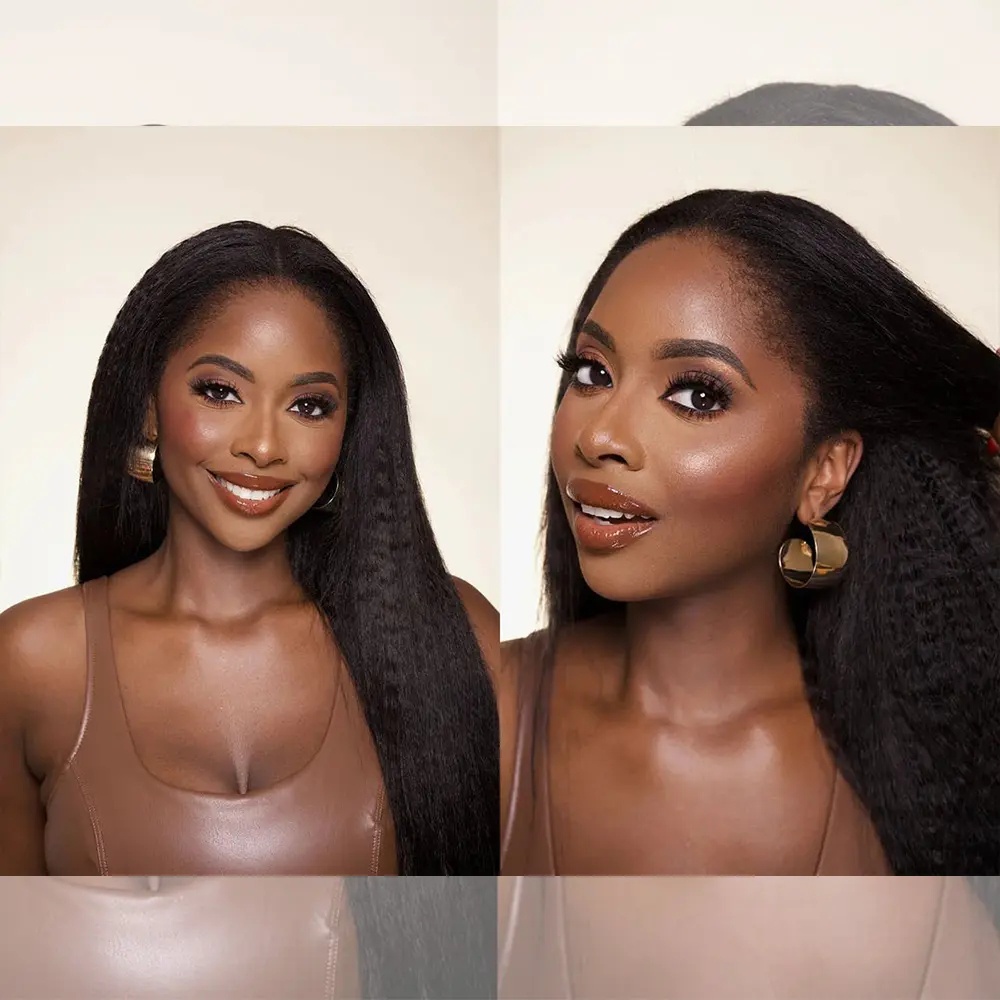 Feather Kinky Straight Crochet - Human Hair Wigs recensie en prijs