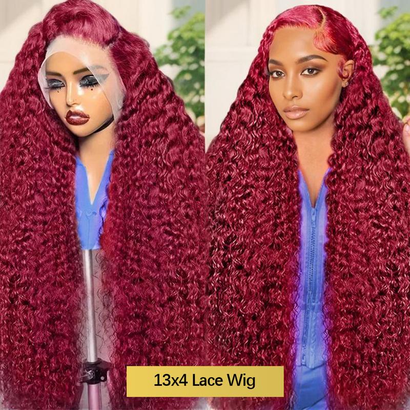 99j Deep Wave Lace Front Haarp - Hd Lace Frontal Wig Human Hair Pre Plucked recensie en prijs