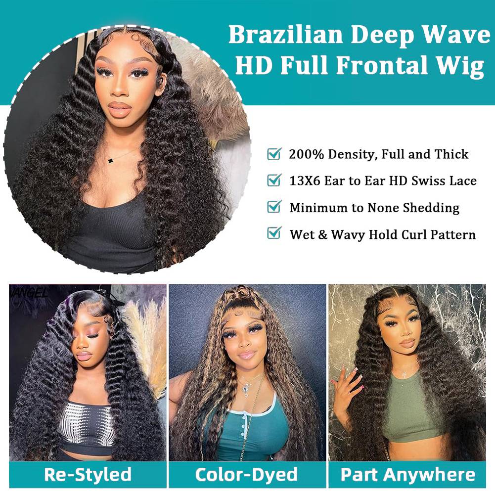 40 46 inch diepe golf 13x6 13x - Lace Front Wigs recensie en prijs