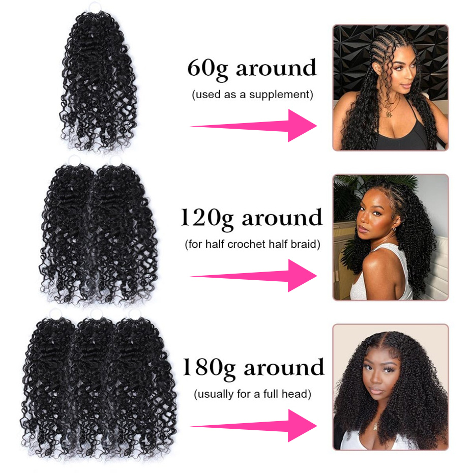Natuurlijke Deep Wave Feather  - Hair Bundles recensie en prijs
